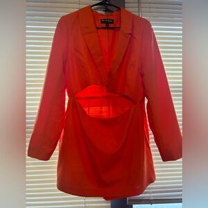 ASOS Orange Blazer Romper